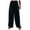 Black, variant on AherBiu Wide Leg Pants for Women Elastic High Waisted Straight Fall Casual Loose Lightweight Trousers