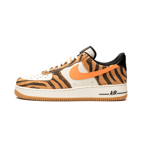 NIKE MENS Air Force 1 '07 PRM "Daktari Stripes" DJ6192 100 DJ6192 100 from Stadium Goods
