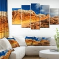 thumbnail image 1 of Vermillion Cliffs under Blue Sky - Oversized Landscape Canvas Art, 1 of 3