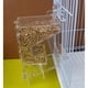 thumbnail image 5 of Alimentador De Jaula Acrílico Pájaro Claro Accesorios Jaula Casa De Mascota Conveniente Soltero, 5 of 9