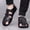Black, variant on 776 Plus Size Men'S Fashion Casual Roman Sandals