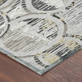 thumbnail image 3 of Addison Rugs Chantille Indoor/Outdoor Transitional Geometric Silver Machine Washable Rectangle Rug, 9' x 12', 3 of 8