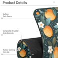thumbnail image 4 of Yayeee Faucet Mat for Kitchen Sink 14.7" Diatomite Long Splash Guard Pad, Green Oranges, 4 of 7