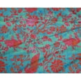 thumbnail image 4 of oneOone Polyester Lycra Teal Green Fabric Batik Fabric For Sewing Printed Craft Fabric By The Yard 56 Inch Wide - 5O, 4 of 4