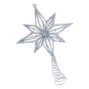 Stable Metal Stars Tree Toppers With Reflective Fronts Perfect For Traditional Modern Holiday Themes