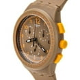 thumbnail image 2 of Swatch SUSC400 Unisex Crazy Nuts Chrono Plastic Brown Dial Watch, 2 of 4