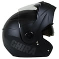 thumbnail image 3 of Casco Para Moto Abatible Certificado Talla L Negro Ghira, 3 of 4