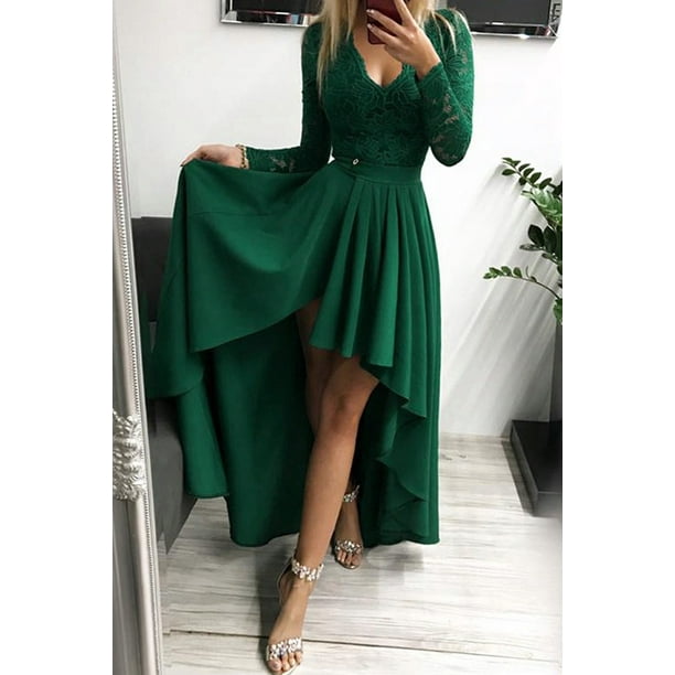 long tight backless dress Sheer-Waist Backless Floral Homecoming Dress -PromGirl