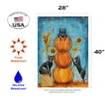 thumbnail image 2 of Toland Home Garden Harvest Cats Fall Halloween Flag Double Sided 28x40 Inch, 2 of 5