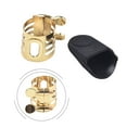 thumbnail image 2 of Sax Mouthpiece Clamp Reed Clip Clarinet Soprano Alto Tenor Sax with Rubber Cover, 2 of 9