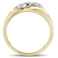 thumbnail image 4 of Everly Men's Diamond 10k Yellow Gold Ring, 4 of 7