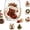 D, variant on 3D Christmas Glass Art Cup, Christmas Cups Stemless Wine Glasses Holiday Glassware, Xmas Party Home Festive Decor Gifts