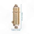 thumbnail image 2 of 2-Pack Pop-Up Drain Stopper Replacement with Click Clack Mechanism and Spring Push Function for Bathroom Sinks, 2 of 3