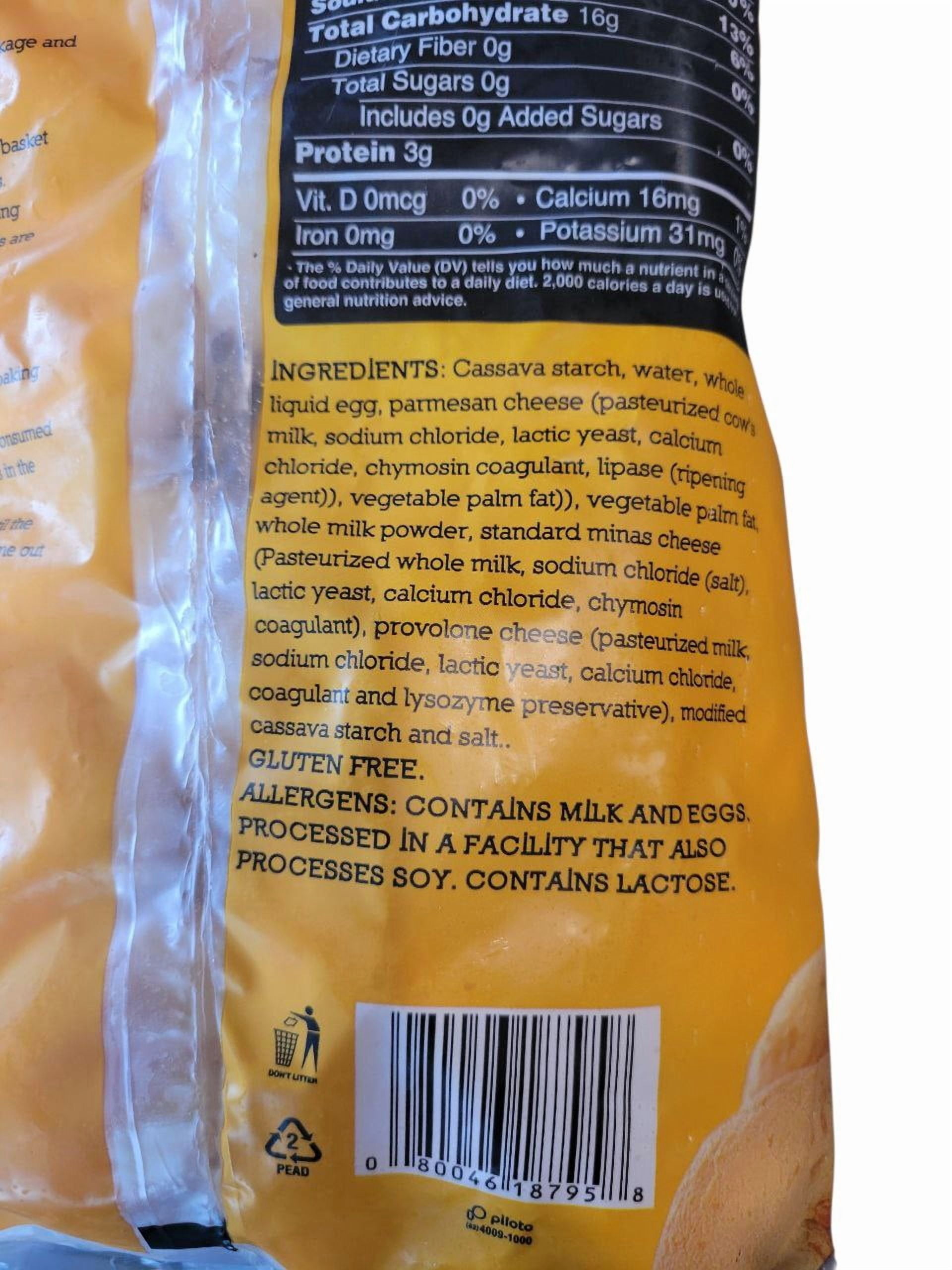 Mineiro Brazilian Pre Baked Cheese Rolls 35oz | Pao de Queijo Tradicional Pre Assado