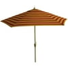 Ainsworth Stripe Red Market Umbrella 9'