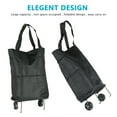 thumbnail image 7 of Shopping Cart,Foldable Trolley Bag Oxford Tote Reusable Grocery Bags with Wheels Travel Bag Grocery Cart, 7 of 7