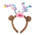 thumbnail image 4 of Diadema de felpa Yuyangstore para disfraz de Halloween marrón, 4 of 8