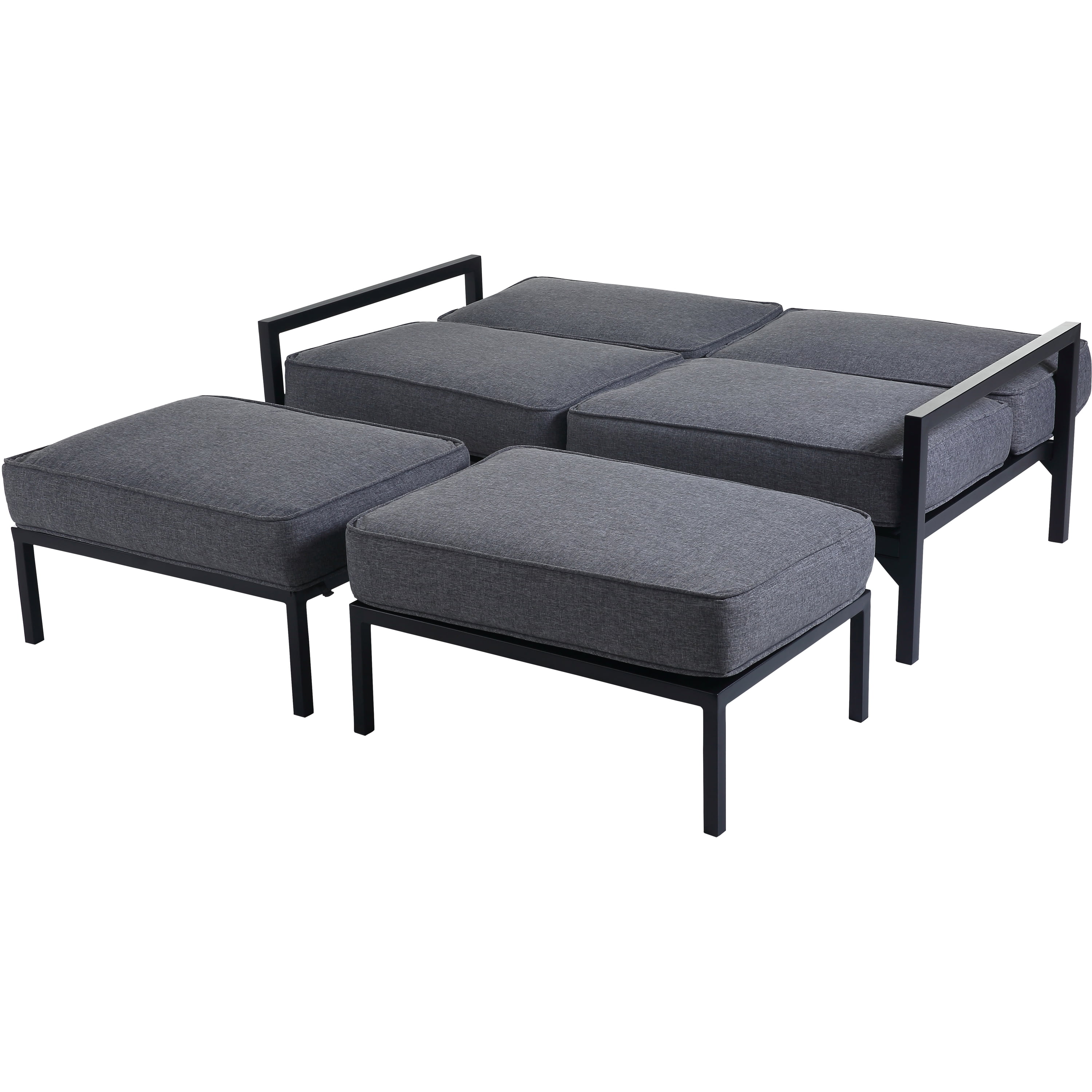 Mainstays moss falls 3 piece outdoor sofa daybed store set