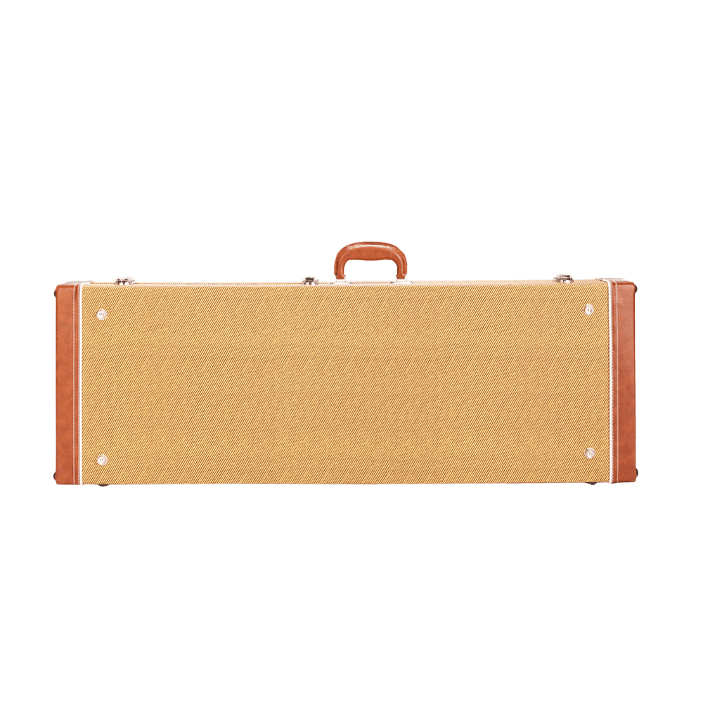 Tcbosik Hard-Shell Electric Guitar Case, Fits GST GTL 170 SG and Burning Fire Style, Yellow
