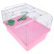 thumbnail image 2 of Jaula portátil para pájaros con bebedero y comedero. Amplia jaula para pájaros para un viaje cómodo. Transportín metálico para pájaros. Jaula de viaje portátil para pájaros., 2 of 8