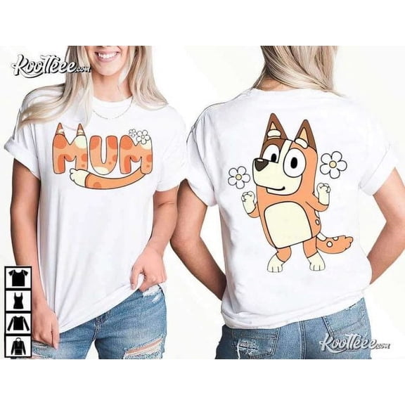 Bluey Mum Chilli Gift For Mom T-Shirt, Funny Bluey Shirt For Mom