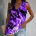 thumbnail image 2 of USSUMA Womens Tops Summer 2022,Western Multi Ethnic Print Tank Tops for Women Geometric Print Sleeveless Tops Shirts Western Multi V Neck Tank Tops Tee, 2 of 8