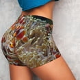 thumbnail image 4 of Pofeuu Cute Anemone Fish Print Workout Shorts for Women Scrunch Butt Lifting High Waisted Yoga Gym Seamless Booty Biker Shorts-Medium, 4 of 8