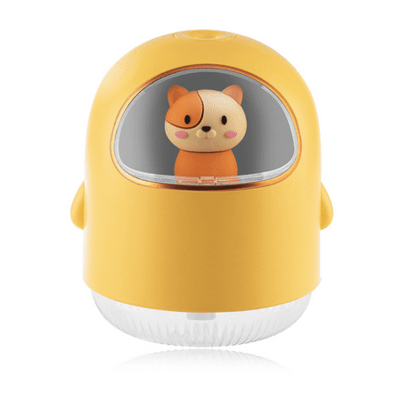

Bedroom Humidifier Cute Space Cat Humidifier Cartoon Pet Air Humidifier 320ml Large Capacity Diffuser Multifunctional Humidifier Home Office Humidifier