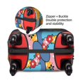 thumbnail image 2 of Anime Cartoon Stitch (9) Travel Suitcase Protector Elastic Washable Protective Baggage Covers With Concealed Zipper For 18-21 Inch Suitcase - S, 2 of 5