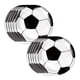 thumbnail image 2 of Platos de papel para la cena, 10 platos con temática de fútbol, platos de papel para fiestas de fútbol, platos con diseños de pelotas deportivas, artículos para fiestas deportivas, decoración del hoga, 2 of 6