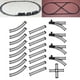 thumbnail image 5 of Juguetes de vías de tren navideñas, maqueta de vías de tren, accesorios para maquetas de vías de tren Estilo 1, 5 of 9