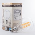 thumbnail image 5 of Bulbrite  Multi Pack Dimmable G16 Candelabra (E12) LED Bulb Milky Finish Pack of (3) 4 Watt, 5 of 5