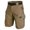 Brown, variant on Cargo Shorts for Men Plus Size Stretch Waterproof Tactical Workout Shorts Relaxed fit Cozy Multi Pockets Hiking Pants Beige XL