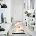 thumbnail image 4 of Yayeee Runner Rug for Bedroom 2'x6' Machine Washable Hallway Non Slip Mat, Light Red Starfish, 4 of 8