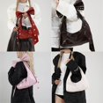 thumbnail image 2 of Giaone Elegant Bows Decors Shoulder Bag for Women PU Armpit Bags Removable Bows, 2 of 20