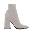 thumbnail image 2 of Steve Madden Womens Excess Leather Square Toe Ankle Boots, 2 of 3