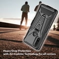 thumbnail image 5 of Cass Creations Case Compatible for Motorola Moto G Pure / Moto G Power (2022), Holster Belt Clip Case Combo with Kickstand Shockproof Phone Cover - Black, 5 of 5