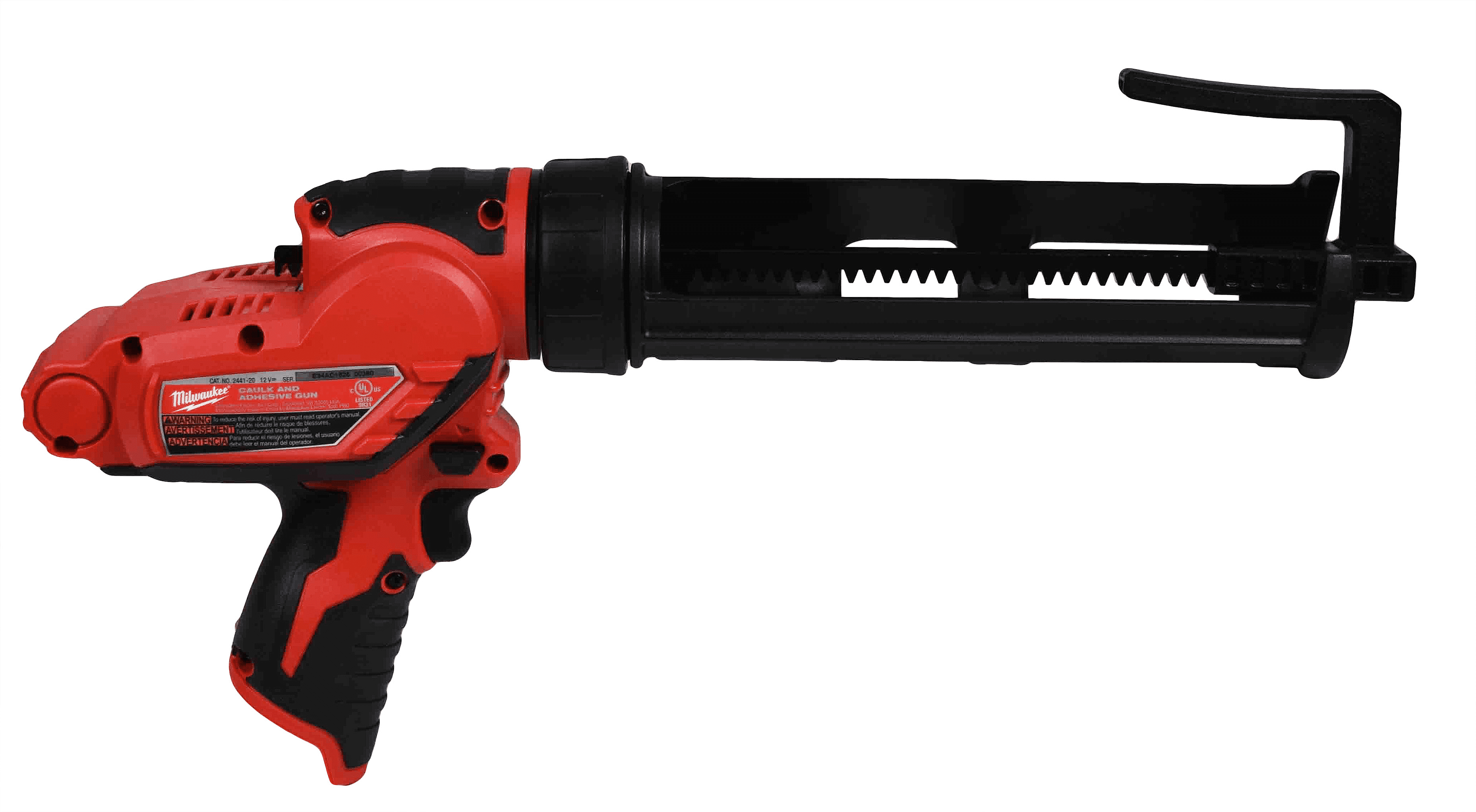 Milwaukee Electric Tool Brandclub Milwaukee 2441 20 M12 Cordless Lithium Ion 10 oz. Caulk and Adhesive Gun Bare Tool