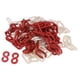 thumbnail image 1 of Cadena de plástico Zulema Cadena de barrera de servicio pesado 6 mm x 3,8 metros Rojo, 1 of 7
