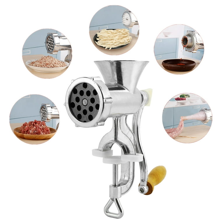Mincer, Meat Grinder, Aluminum Alloy Large Feeding Hole For Home Kitchen Tool  Grinding Pork, Beef, Lamb, Chicken Restaurant 