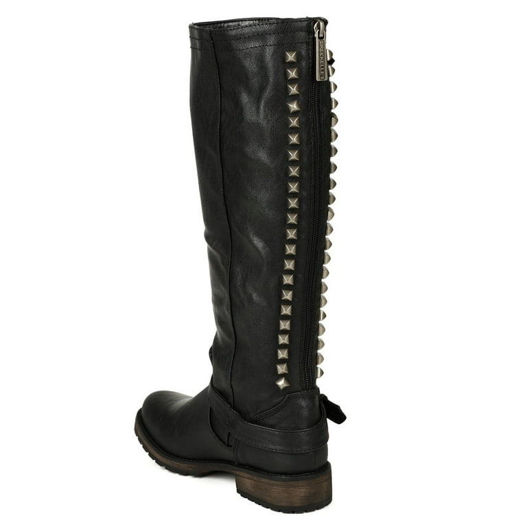 Breckelles boots studded hotsell