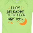 thumbnail image 4 of Inktastic I Love My Daddy to the Moon and Back Boys or Girls Baby Bodysuit, 4 of 5