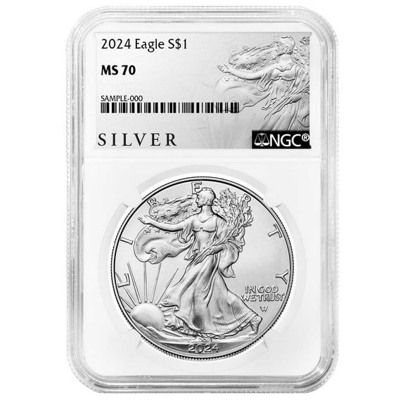 2024 $1 American Silver Eagle NGC MS70 ALS Label