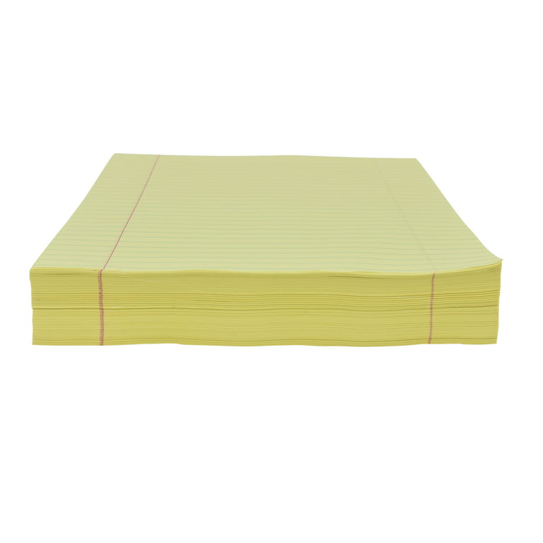 Writing Paper for Kids Draw & Paper With Yellow Highlighted Sectors Writing  11 X 8.5 In, 20 Lb, 25 Sheets 