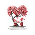 thumbnail image 2 of Xihbxyly Adorno Acrílico En Forma de Corazón, Decoración Romántica para San Valentín, Diseño Exquisito, Material Duradero, Decoración Navideña Versátil, Idea de Regalo Considerada, Práctico para Colg, 2 of 5