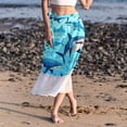 thumbnail image 6 of Shark Stylish Chiffon Women's Beach Dresses with Polyester Straps for Sunny Days, 6 of 6
