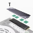 thumbnail image 4 of M.2 SSD Heat Sink NVMe 2280 Solid State Hard Drive Aluminum Heatsink Radiator with Thermal Cooling Pad For PS5 Slim, 4 of 7