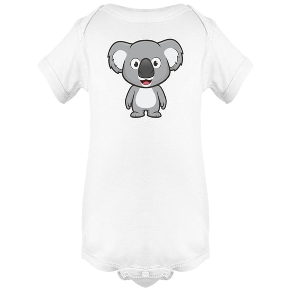 Adorable Happy Koala Cartoon Bodysuit Infant -Image by Shutterstock,  Newborn