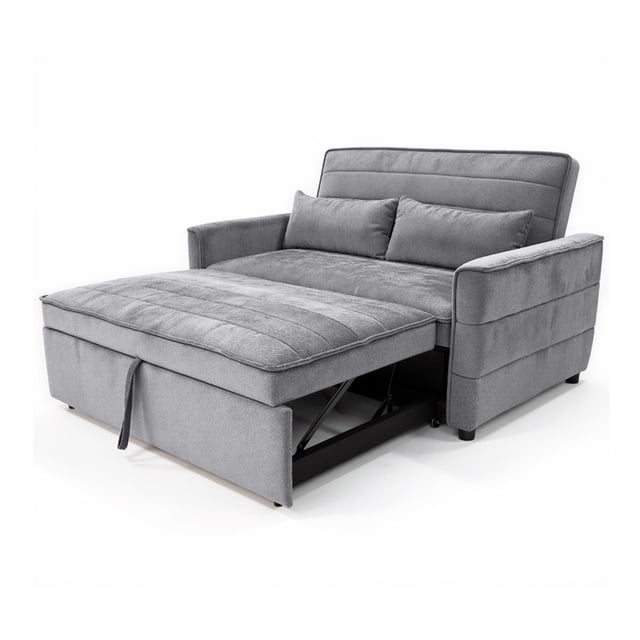 Sofá Cama Easy Living Astor Gris Claro