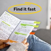 Post-it Notes and Page Markers, Assorted Sizes & Bright Colors, 450 Sheets Total